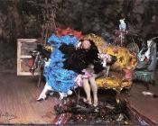 乔瓦尼波尔蒂尼 - The Model and the Mannequin aka Berthe in the Studio